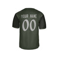 Personalized New York Jets Football Jersey - Olive Green 2025 Rivalries Style, Custom Name & Number-5