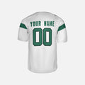 Personalized New York Jets Football Jersey - White Fan Style, Custom Name & Number-4