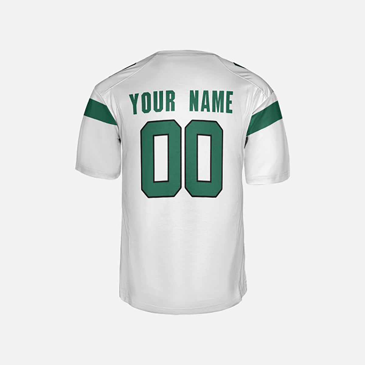 Personalized New York Jets Football Jersey - White Fan Style, Custom Name & Number-4