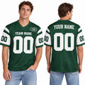 Personalized New York Jets Football Jersey – Green Legacy Style, Custom Name Patch, Team Name, Number & Logo-1