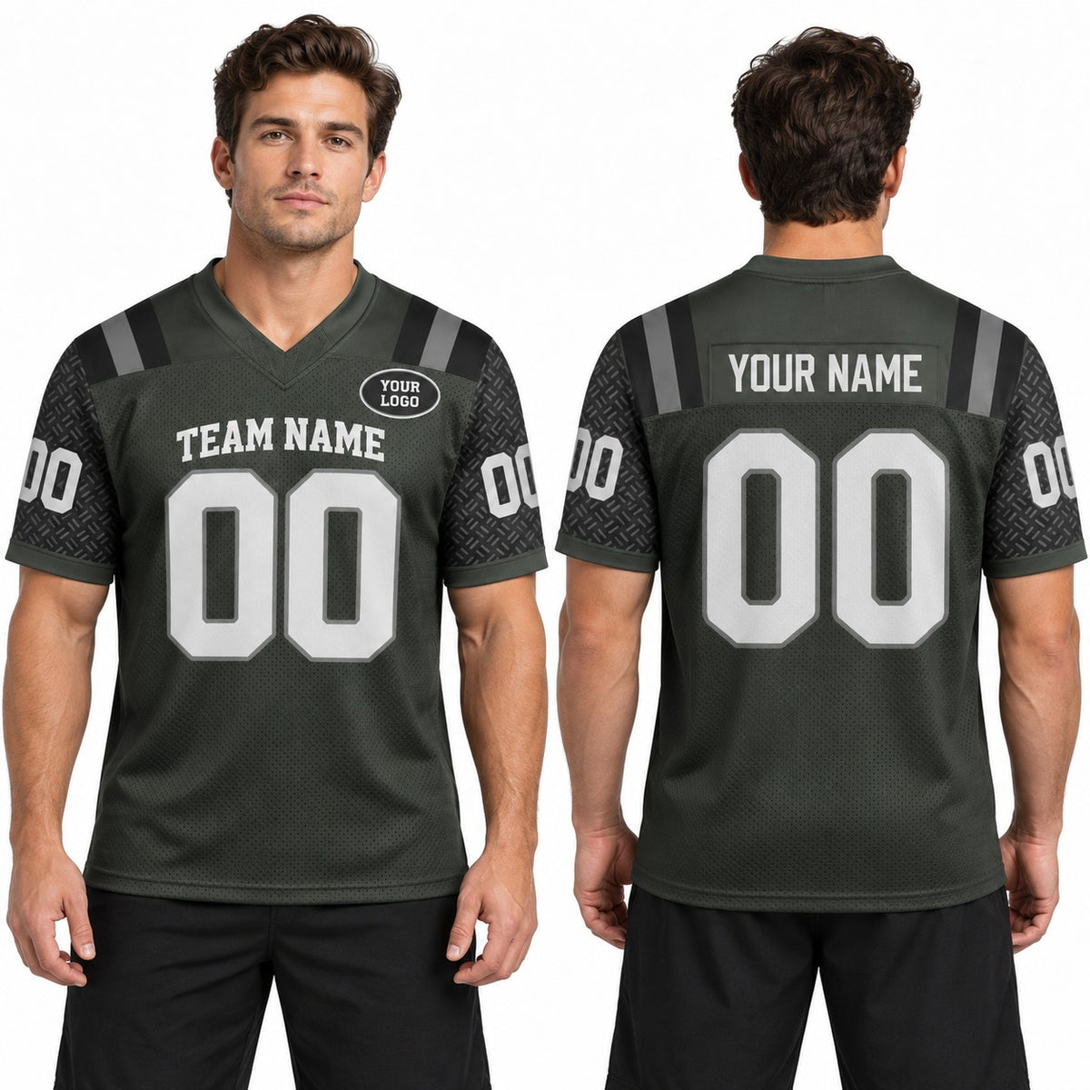Personalized New York Jets Football Jersey – Green Rivalries Limited Style, Custom Name Patch, Team Name, Number & Logo-1