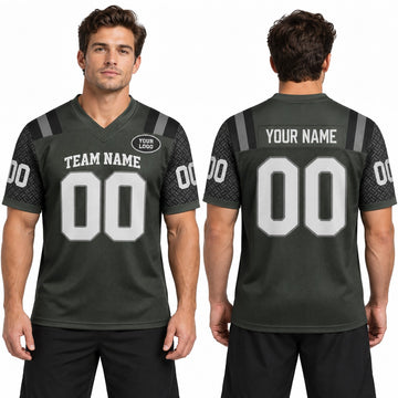 Personalized New York Jets Football Jersey – Green Rivalries Limited Style, Custom Name Patch, Team Name, Number & Logo-1