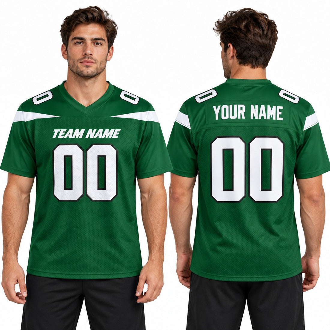 Personalized New York Jets Football Jersey – Green Vapor Limited Style, Custom Name Patch, Team Name, Number & Logo-1