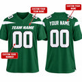 Personalized New York Jets Football Jersey – Green Vapor Limited Style, Custom Name Patch, Team Name, Number & Logo-2