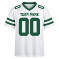 Personalized New York Jets Football Jersey – Legacy White Game Style, Custom Name Patch, Team Name, Number & Logo-3