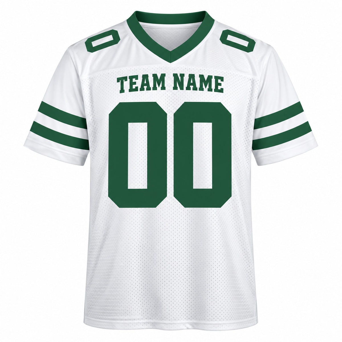 Personalized New York Jets Football Jersey – Legacy White Game Style, Custom Name Patch, Team Name, Number & Logo-3