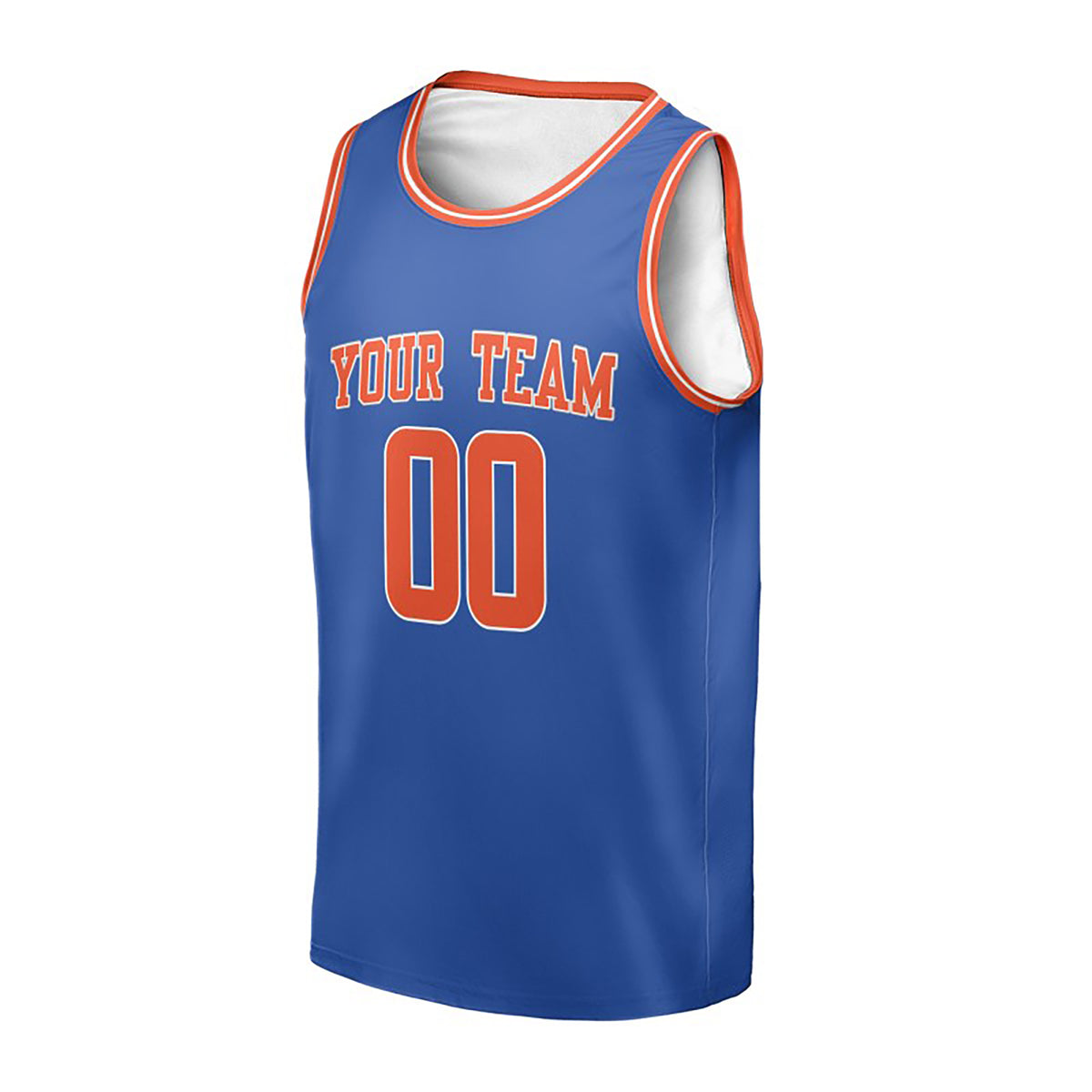 Personalized New York Knicks Basketball Jersey - Blue Swingman Icon Style, Custom Name & Number-3