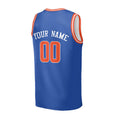 Personalized New York Knicks Basketball Jersey - Blue Swingman Icon Style, Custom Name & Number-4