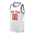 Personalized New York Knicks Basketball Jersey - White Swingman Association Style, Custom Name & Number-3