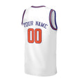 Personalized New York Knicks Basketball Jersey - White Swingman Association Style, Custom Name & Number-4