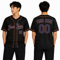 Personalized New York Mets Baseball Jersey - Black Alternate Style, Custom Name & Number-1