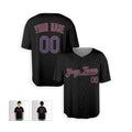 Personalized New York Mets Baseball Jersey - Black Alternate Style, Custom Name & Number-3