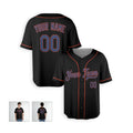 Personalized New York Mets Baseball Jersey - Black Alternate Style, Custom Name & Number-4