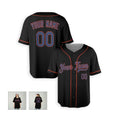 Personalized New York Mets Baseball Jersey - Black Alternate Style, Custom Name & Number-6