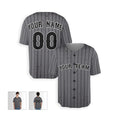 Personalized New York Mets Baseball Jersey - Gray City Style, Custom Name & Number-3