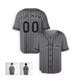 Personalized New York Mets Baseball Jersey - Gray City Style, Custom Name & Number-4