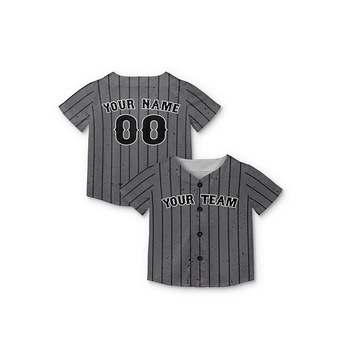 Personalized New York Mets Baseball Jersey - Gray City Style, Custom Name & Number-7