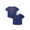 Personalized New York Mets Baseball Jersey - Royal Blue Alternate Style, Custom Name & Number-7