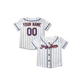 Personalized New York Mets Baseball Jersey - White Home Style, Custom Name & Number-8