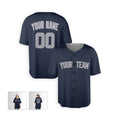 Personalized New York Yankees Baseball Jersey - Navy Alternate Style, Custom Name & Number-5