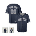 Personalized New York Yankees Baseball Jersey - Navy Alternate Style, Custom Name & Number-6