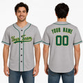 Personalized Oakland Athletics Baseball Jersey - Gray Away Style, Custom Name & Number-1