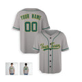 Personalized Oakland Athletics Baseball Jersey - Gray Away Style, Custom Name & Number-4