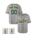 Personalized Oakland Athletics Baseball Jersey - Gray Away Style, Custom Name & Number-6