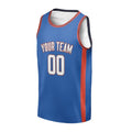 Personalized Oklahoma City Thunder Basketball Jersey - Blue Swingman Icon Style, Custom Name & Number-3