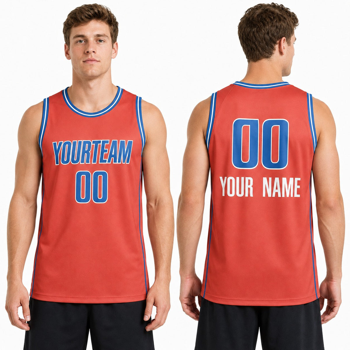 Personalized Oklahoma City Thunder Basketball Jersey - Orange Swingman Statement Style, Custom Name & Number-1