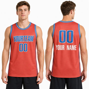 Personalized Oklahoma City Thunder Basketball Jersey - Orange Swingman Statement Style, Custom Name & Number-1