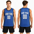 Personalized Orlando Magic Basketball Jersey - Blue Fast Break Statement Style, Custom Name & Number-1
