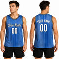 Personalized Orlando Magic Basketball Jersey - Blue Swingman Icon Style, Custom Name & Number-1