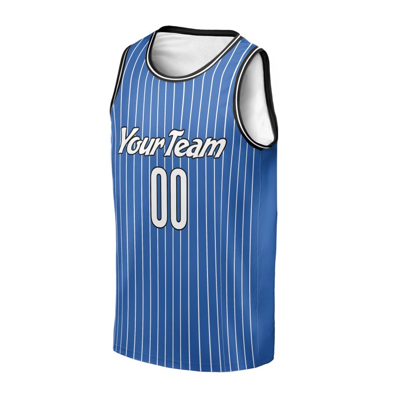 Personalized Orlando Magic Basketball Jersey - Blue Swingman Icon Style, Custom Name & Number-3
