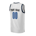 Personalized Orlando Magic Basketball Jersey - White Swingman Player Association Style, Custom Name & Number-4
