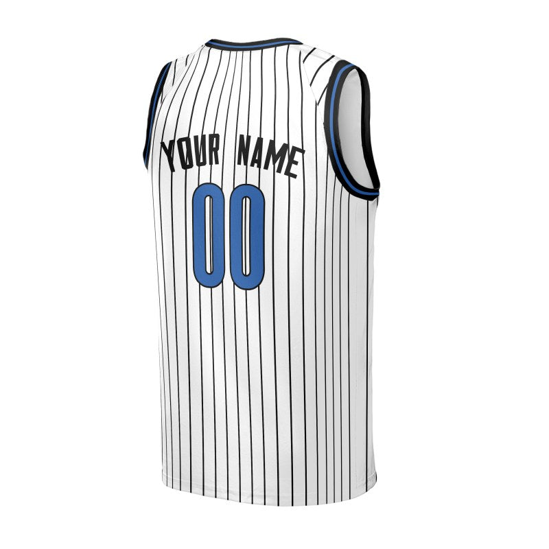 Personalized Orlando Magic Basketball Jersey - White Swingman Player Association Style, Custom Name & Number-4