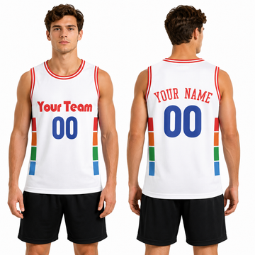 Personalized Philadelphia 76ers Basketball Jersey - White 2024/25 Swingman City Style, Custom Name & Number-1