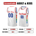 Personalized Philadelphia 76ers Basketball Jersey - White 2024/25 Swingman City Style, Custom Name & Number-2