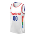 Personalized Philadelphia 76ers Basketball Jersey - White 2024/25 Swingman City Style, Custom Name & Number-3