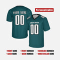 Personalized Philadelphia Eagles Football Jersey - Midnight Green Fan Style, Custom Name & Number-2