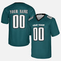 Personalized Philadelphia Eagles Football Jersey - Midnight Green Fan Style, Custom Name & Number-3
