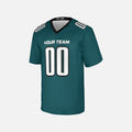 Personalized Philadelphia Eagles Football Jersey - Midnight Green Fan Style, Custom Name & Number-4