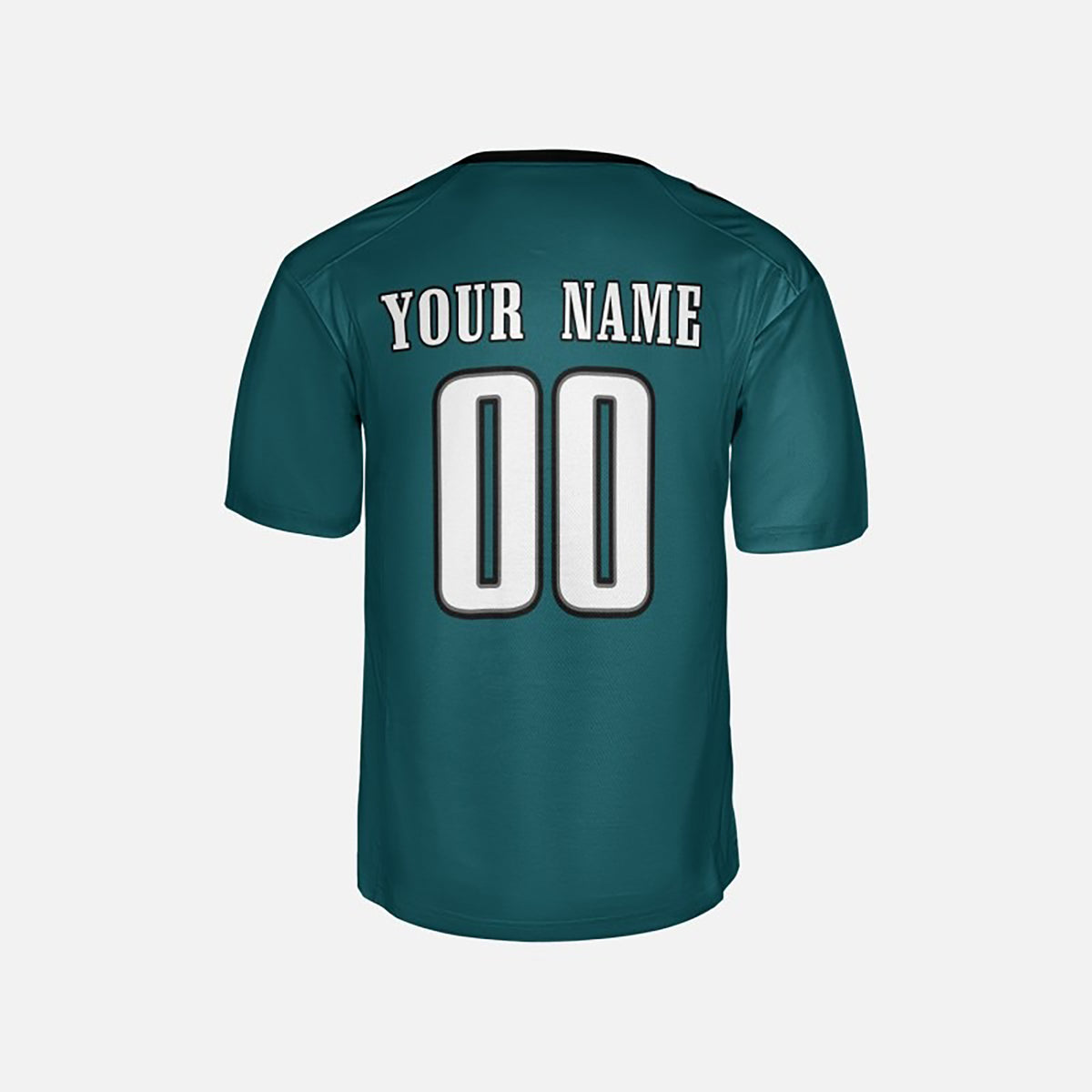 Personalized Philadelphia Eagles Football Jersey - Midnight Green Fan Style, Custom Name & Number-5