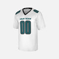 Personalized Philadelphia Eagles Football Jersey - White Fan Style, Custom Name & Number-3