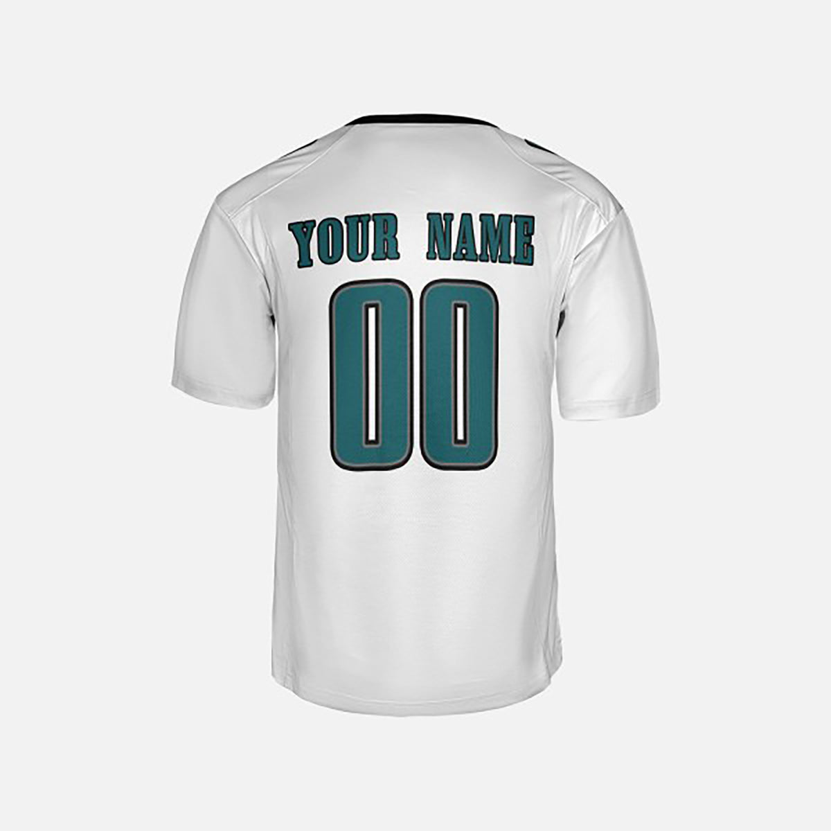 Personalized Philadelphia Eagles Football Jersey - White Fan Style, Custom Name & Number-4