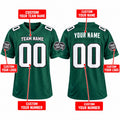 Personalized Philadelphia Eagles Football Jersey – Green Throwback Style, Custom Name Patch, Team Name, Number & Logo-2