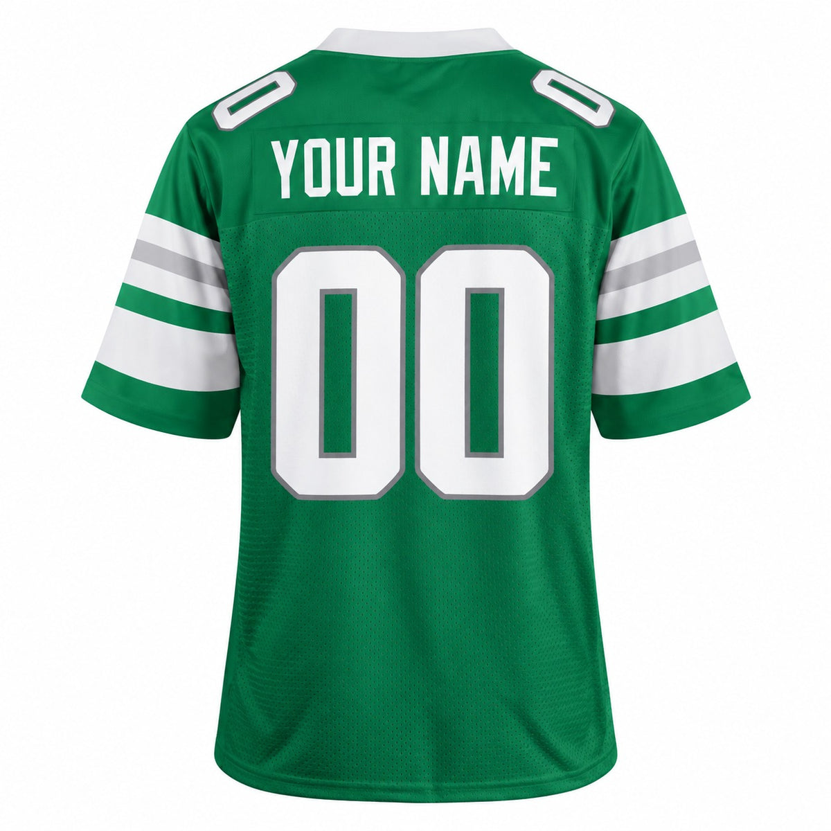 Personalized Philadelphia Eagles Football Jersey – Kelly Green Legacy Style, Custom Name Patch, Team Name, Number & Logo-4