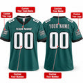 Personalized Philadelphia Eagles Football Jersey – Midnight Green Game Style, Custom Name Patch, Team Name, Number & Logo-2