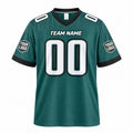 Personalized Philadelphia Eagles Football Jersey – Midnight Green Game Style, Custom Name Patch, Team Name, Number & Logo-3