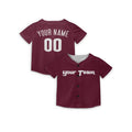 Personalized Philadelphia Phillies Baseball Jersey - Maroon Throwback Cooperstown Style, Custom Name & Number-5